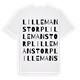 Lillemanstorp ordlek t-shirt