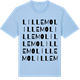 Blue Soul t-shirt med Lillemo ordlek t-shirt