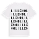 Lillemo ordlek t-shirt