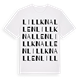 Lillknallen ordlek t-shirt
