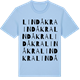 Blue Soul t-shirt med Lindåkra ordlek t-shirt