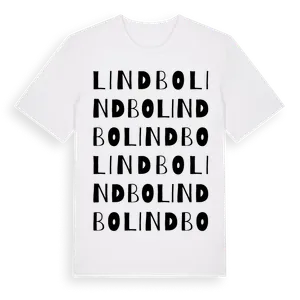 Lindbo ordlek t-shirt – ekologisk bomull t-shirt från Pinshirt