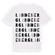 Lindeberg ordlek t-shirt