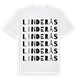 Linderås ordlek t-shirt