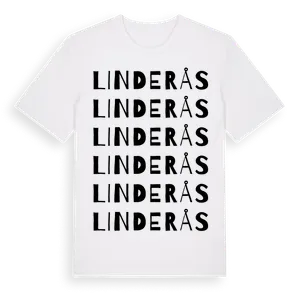 Linderås ordlek t-shirt – ekologisk bomull t-shirt från Pinshirt