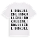 Lindkullen ordlek t-shirt