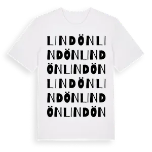 Lindön ordlek t-shirt – ekologisk bomull t-shirt från Pinshirt