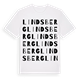 Lindsberg ordlek t-shirt