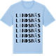 Blue Soul t-shirt med Lindsnäs ordlek t-shirt