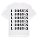 Lindsnäs ordlek t-shirt