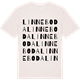 Vintage White t-shirt med Linneboda ordlek t-shirt