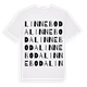 Linneboda ordlek t-shirt