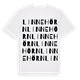 Linnehörn ordlek t-shirt