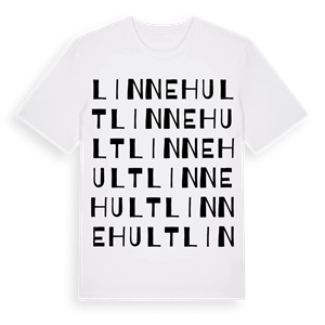 Linnehult ordlek t-shirt – ekologisk bomull t-shirt från Pinshirt