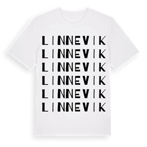 Linnevik ordlek t-shirt – ekologisk bomull t-shirt från Pinshirt