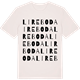 Vintage White t-shirt med Lireboda ordlek t-shirt