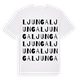 Ljunga ordlek t-shirt