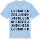 Blue Soul t-shirt med Ljunghagen ordlek t-shirt