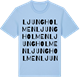 Blue Soul t-shirt med Ljungholmen ordlek t-shirt