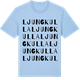 Blue Soul t-shirt med Ljungkulla ordlek t-shirt