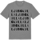Mid Heather Gray t-shirt med Ljungkulla ordlek t-shirt