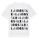 Ljungsåkra ordlek t-shirt