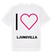 Jag älskar Ljungvilla t-shirt stort tryck