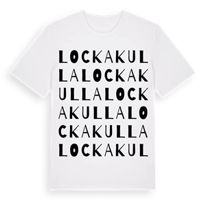 Lockakulla ordlek t-shirt – ekologisk bomull t-shirt från Pinshirt