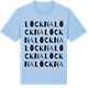Blue Soul t-shirt med Löckna ordlek t-shirt