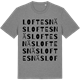 Mid Heather Gray t-shirt med Loftesnäs ordlek t-shirt