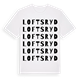 Loftsryd ordlek t-shirt