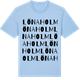 Blue Soul t-shirt med Lönaholm ordlek t-shirt