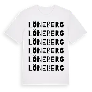 Löneberg ordlek t-shirt – ekologisk bomull t-shirt från Pinshirt