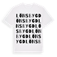 Lönsbygd ordlek t-shirt