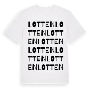 Lotten ordlek t-shirt – ekologisk bomull t-shirt från Pinshirt