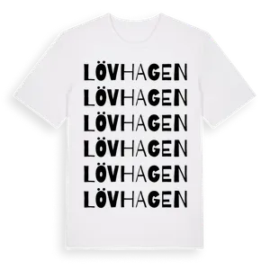 Lövhagen ordlek t-shirt – ekologisk bomull t-shirt från Pinshirt