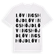 Lövingshöjd ordlek t-shirt