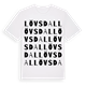 Lövsdal ordlek t-shirt