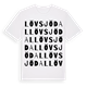 Lövsjödal ordlek t-shirt