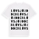 Lövsjöudden ordlek t-shirt