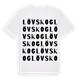 Lövskog ordlek t-shirt