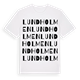 Lundholmen ordlek t-shirt