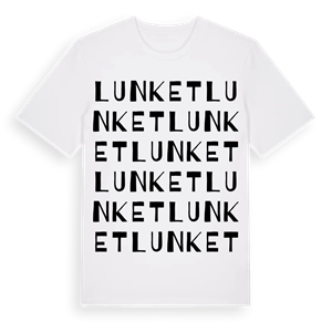 Lunket ordlek t-shirt – ekologisk bomull t-shirt från Pinshirt