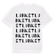 Lunket ordlek t-shirt