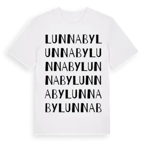 Lunnaby ordlek t-shirt – ekologisk bomull t-shirt från Pinshirt