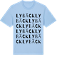 Blue Soul t-shirt med Lybäck ordlek t-shirt