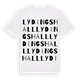 Lydingshall ordlek t-shirt