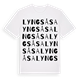 Lyngsåsa ordlek t-shirt