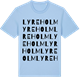 Blue Soul t-shirt med Lyreholm ordlek t-shirt