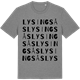 Mid Heather Gray t-shirt med Lysingsås ordlek t-shirt